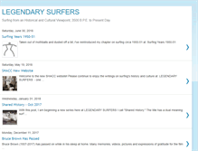 Tablet Screenshot of legendarysurfers.com